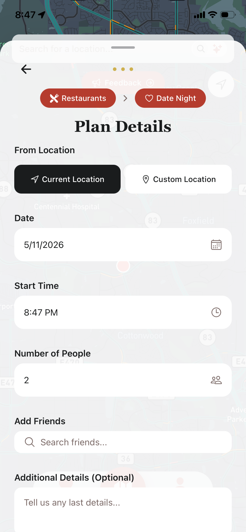 Perfect Plan app preview 6